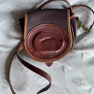 Dooney & Bourke 1980s All Weather Duck Crossover Bag